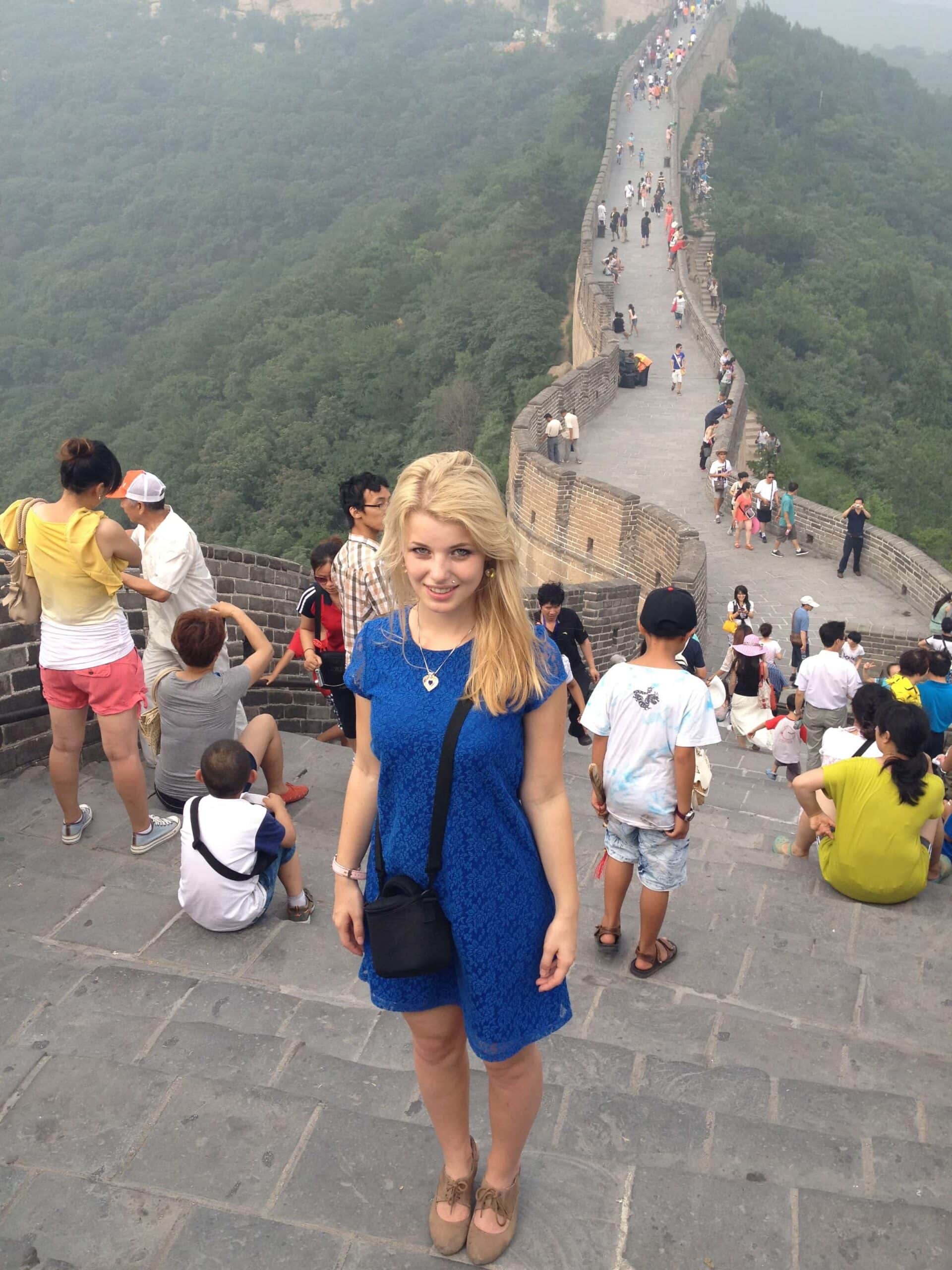 Peking China: 22 Sehenswürdigkeiten und Tipps für 2026 6 Lucie auf der Chinesischen Mauer