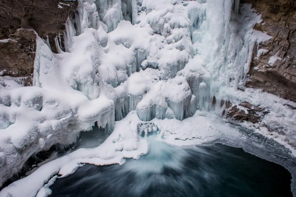 Johnson Canyon en invierno