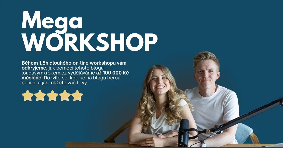 mega workshop jak vydělávat blogem