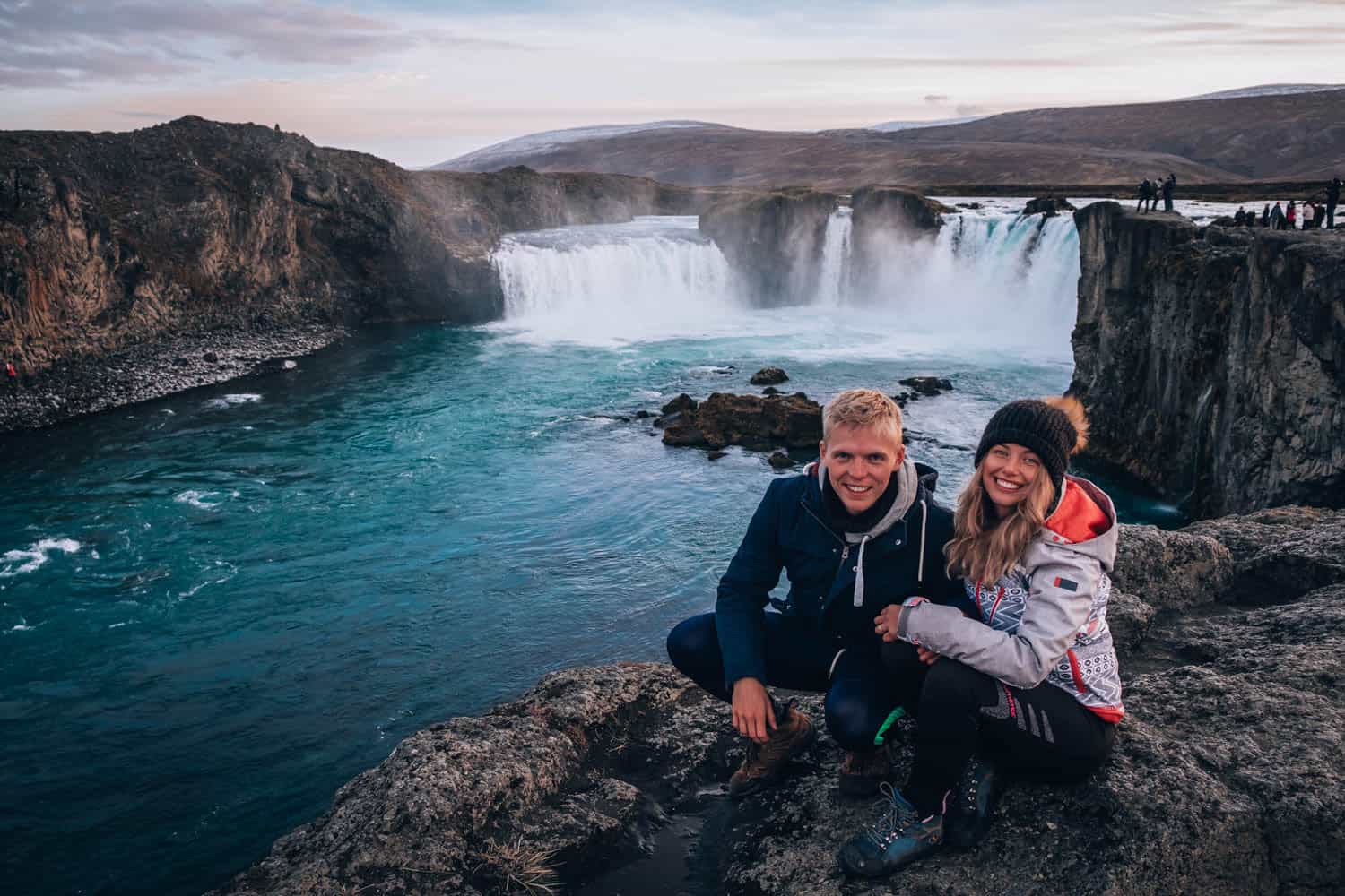 Vodopád bohů Godafoss