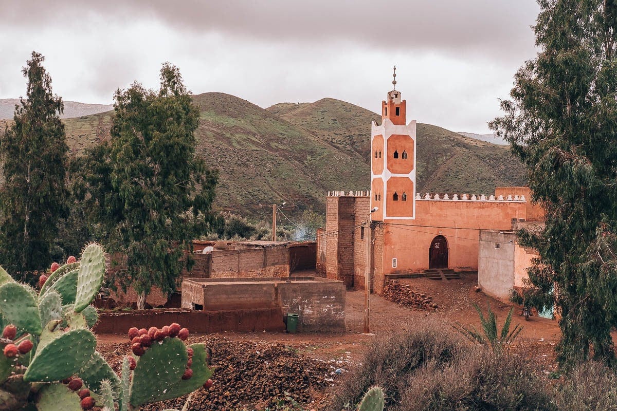 Přejezd do Aït Benhaddou