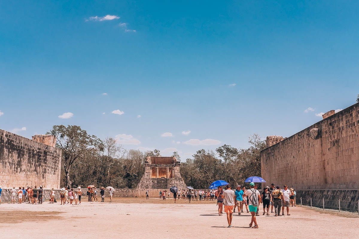 Hřiště Tlachtli Chichen Itza