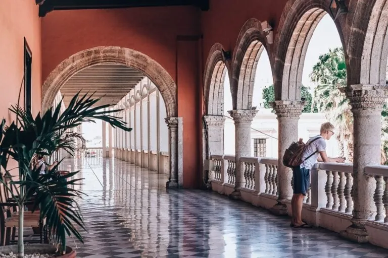 Plaza Grande dans la ville mexicaine de Mérida