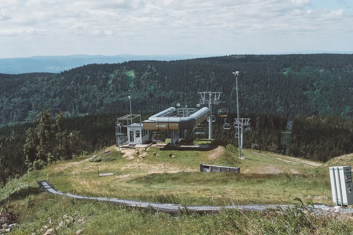 Ertsgebergte: Berg Plešivec