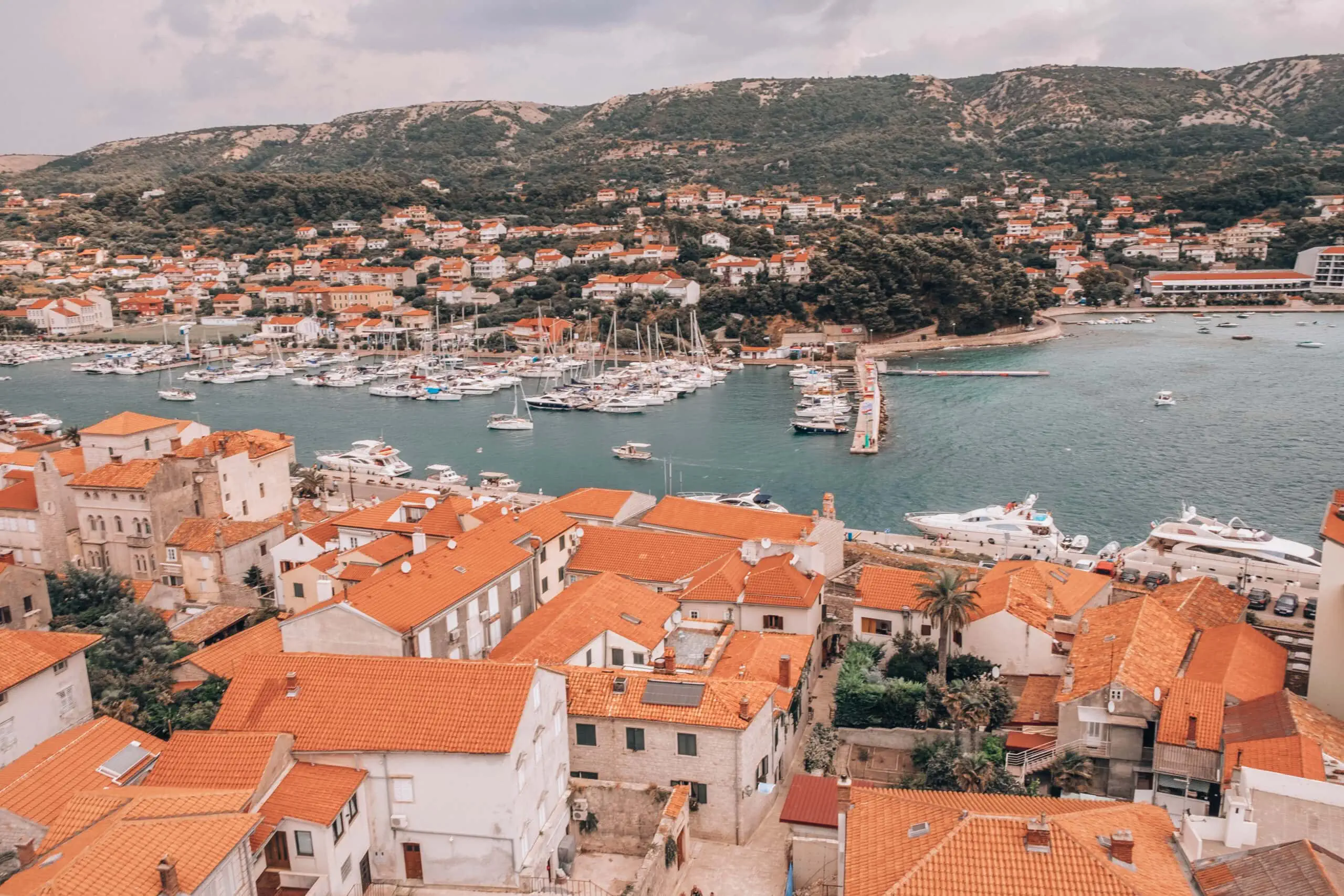 Middeleeuws eiland Rab in Kroatië