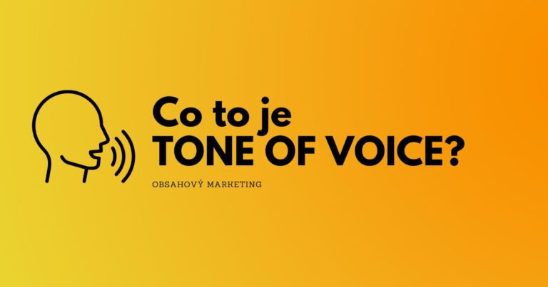 Tonalita značky - tone of voice