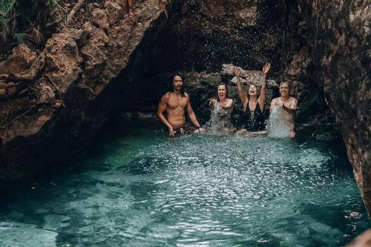 Cenoten in Mexiko: Die 12 schönsten auf Yucatán + Regeln & Tipps 13 Höhlen-Cenote auf Yucatán (eigenes Foto)