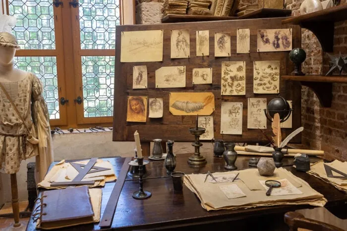 Château du Clos Lucé - domov Leonarda da Vinciho