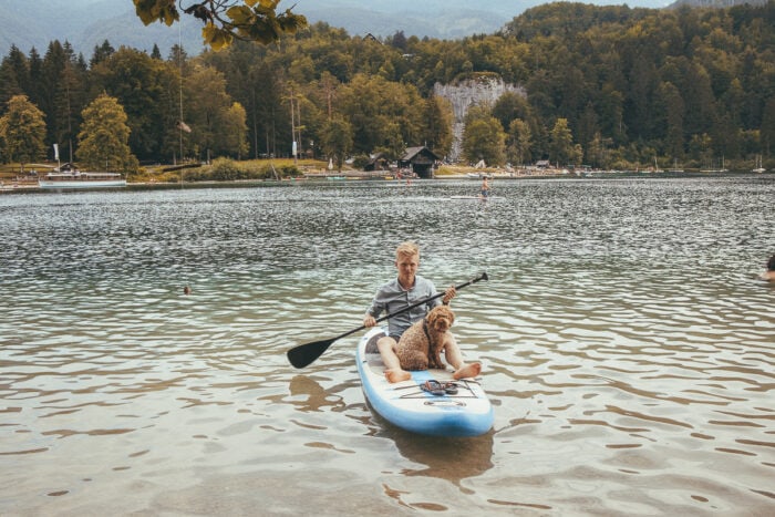 Paddleboarding v Bledu a na jezeře Bohinj