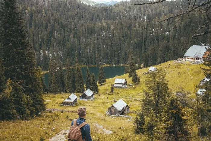 Trilhas nos Alpes Julianos na Eslovênia
