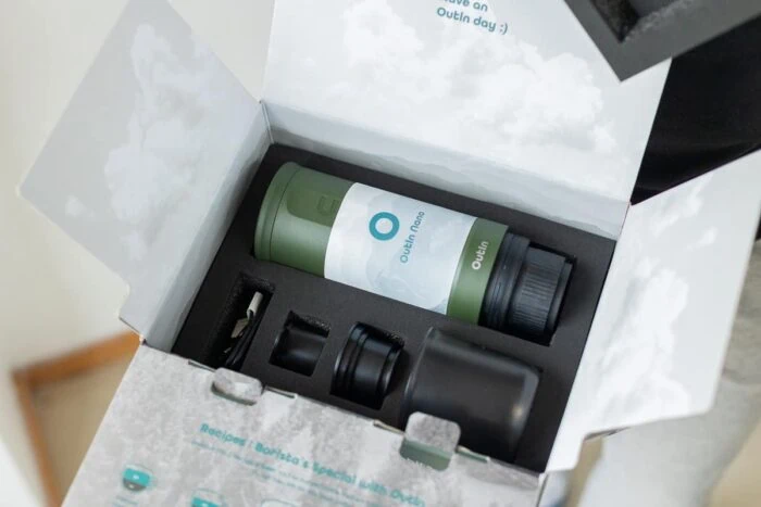 Zawartość opakowania Outin Nano