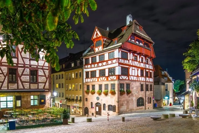 Norimberk památky: Dům Albrechta Dürera