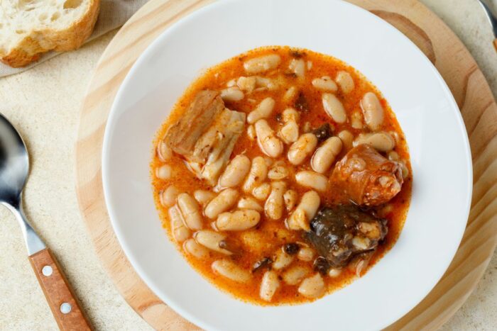 Fabada Asturiana - španielske fazuľové jedlo