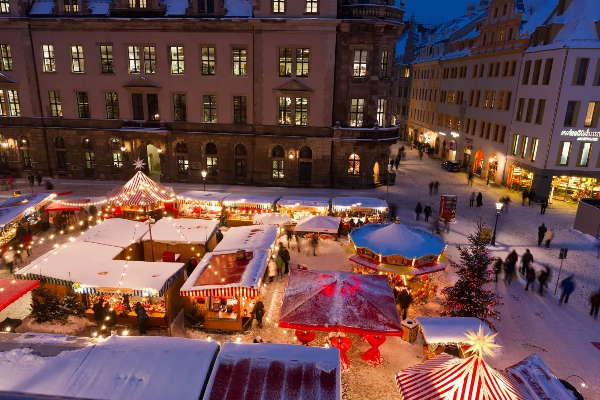 Romantic Christmas market at the castle – Dresden Christmas markets
