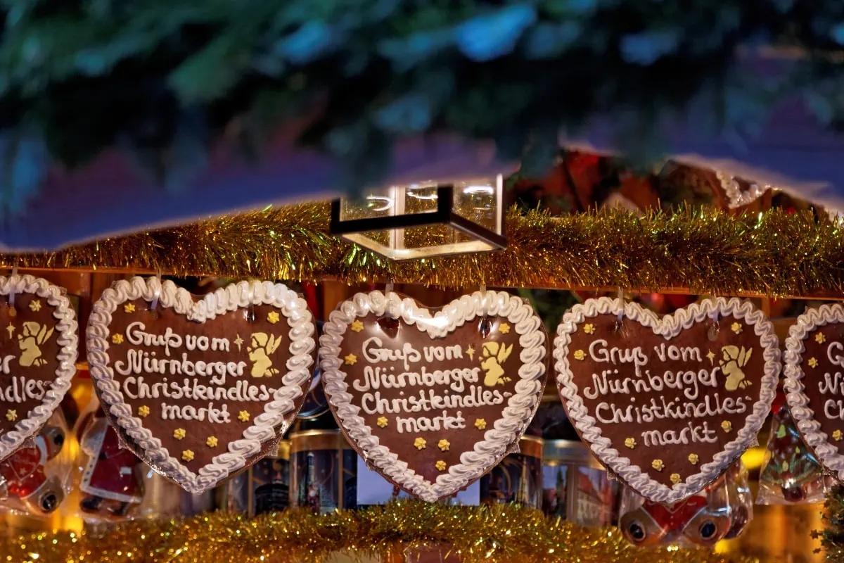 Mercados navideños de Núremberg 2023 - galletas de jengibre alemanas