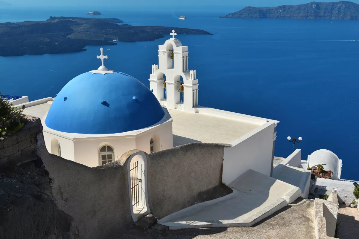 Památky na Santorini: Agios Theodori