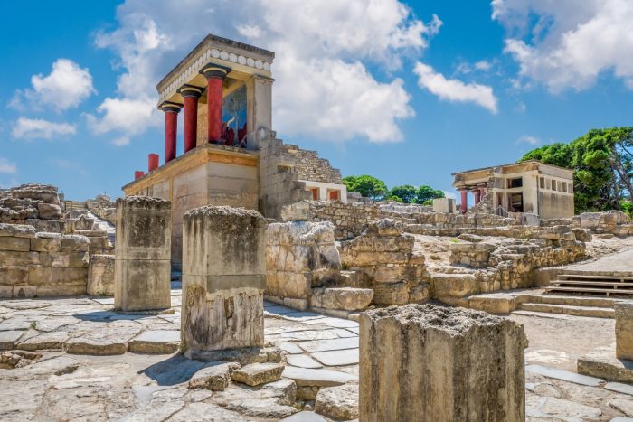 Řecko památky: Nejoblíbenější památkou na Krétě je Knossos