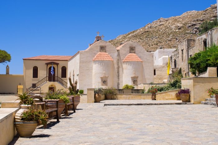 Památky na Krétě: Moni Preveli klášter