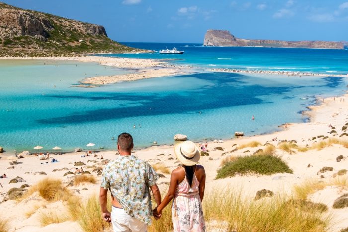 Najkrajšie pláže na Kréte: Pláž Balos