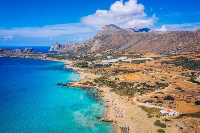 Druhá najkrajšia pláž na Kréte