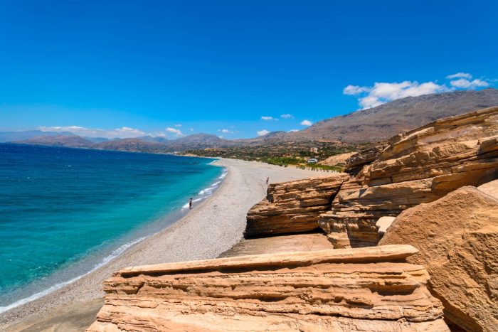 Najkrajšie pláže na Kréte: Triopetra
