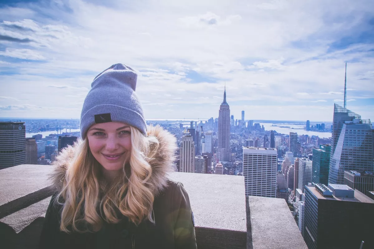5 beste uitzichtpunten in New York 2026: Top of the Rock, Edge, Summit en Empire State 2 Uitzicht vanaf Top of the Rock op de Empire State Building