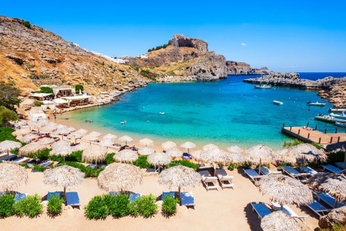 Rodos je jedným z najobľúbenejších ostrovov v Egejskom mori