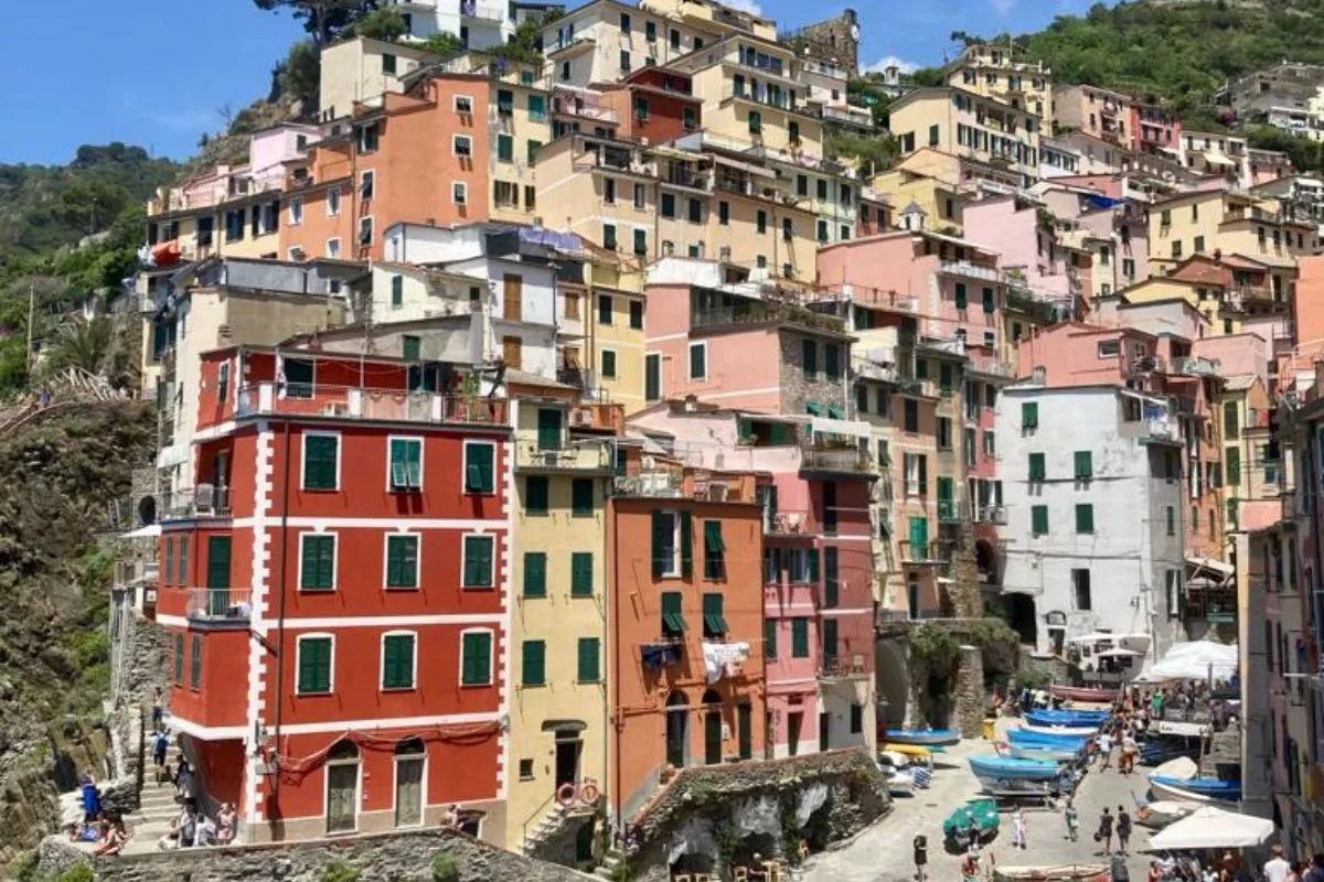 Casas de colores en Riomaggiore