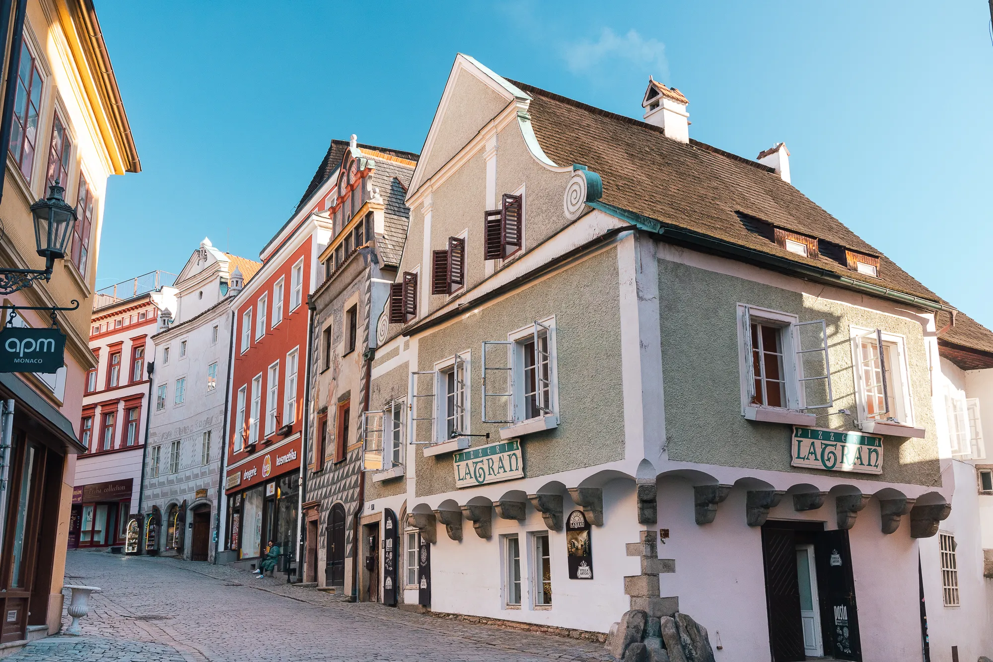 Procházka po Českém Krumlově: Latrán