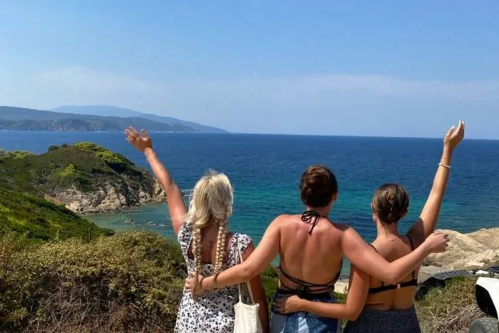 Dechberoucí výhledy ostrova Skiathos