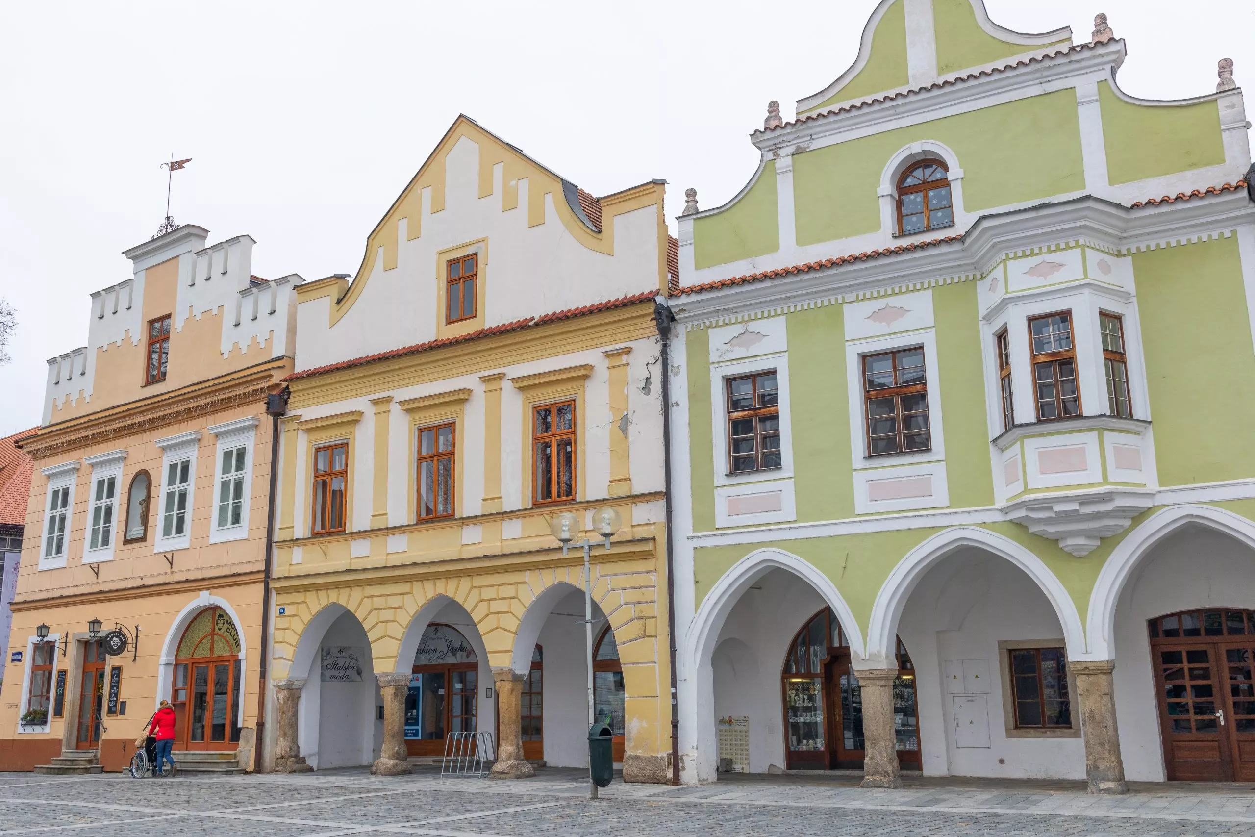 Měšťanské domy na náměstí