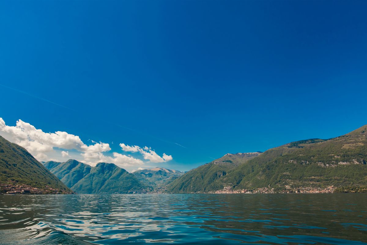 Jezero Lado di Como je nádherné.