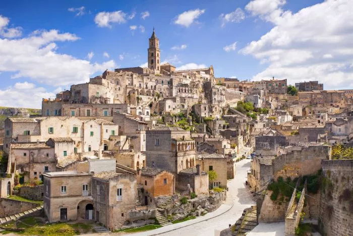Historical town in Matera
