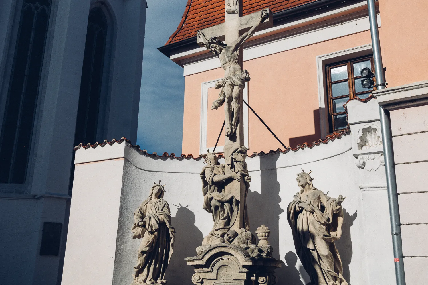 Kalvárie a sloup Nejsvětější Trojice