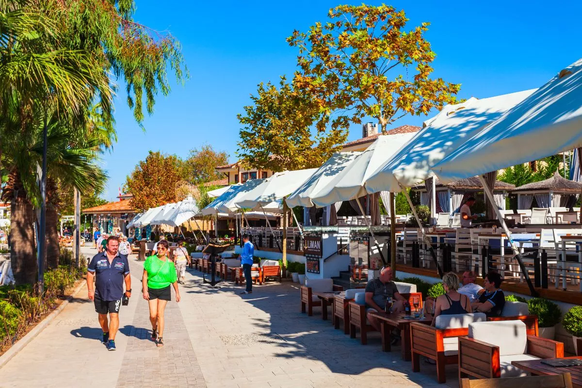 Nové město je plné podniků.