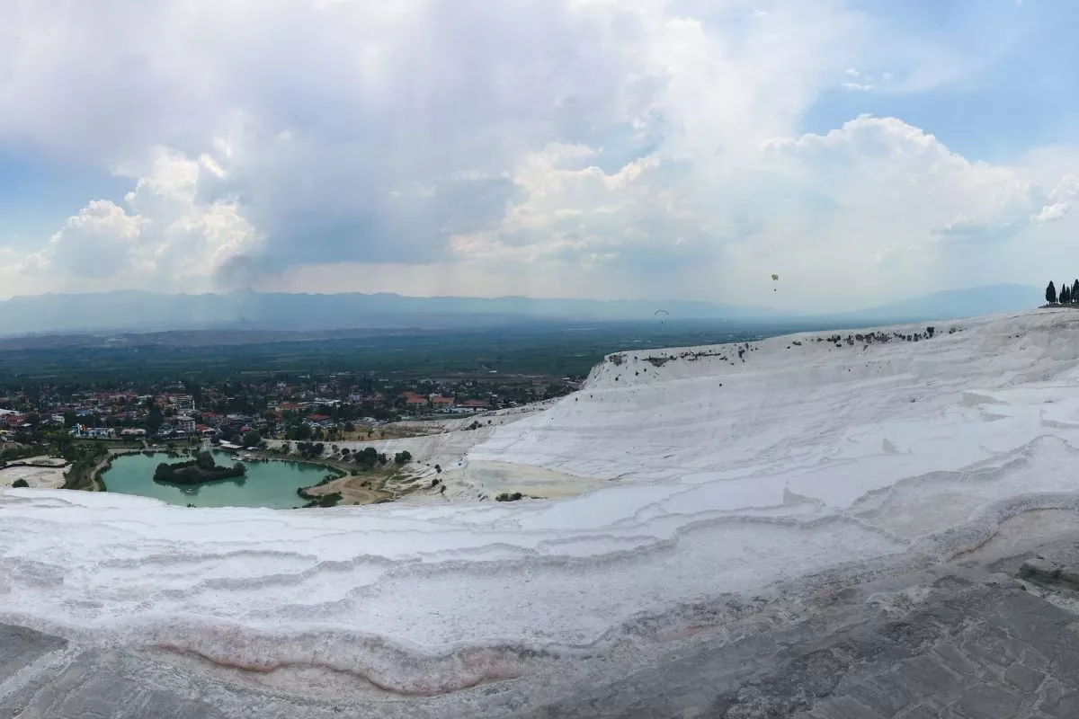 Dechberoucí výhledy z Pamukkale
