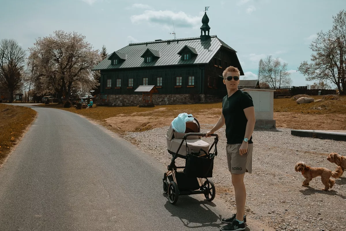 A Šumava con cochecito: Knížecí pláně