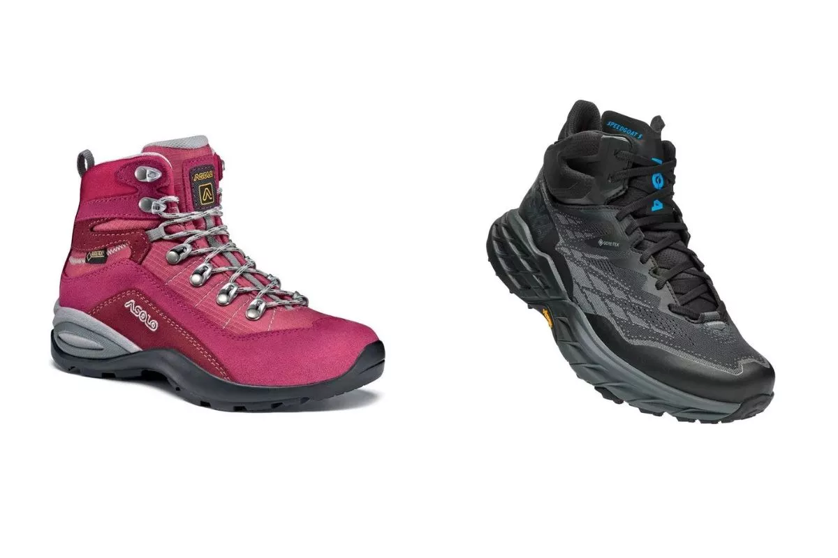 Damskie i męskie buty turystyczne
