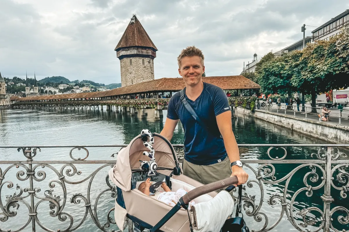 De Kapelbrug in Luzern