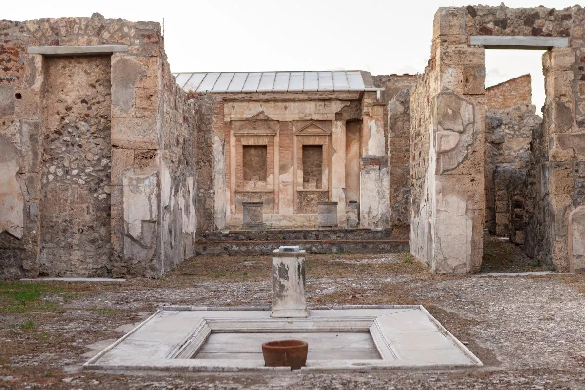 Lázně v Pompejích