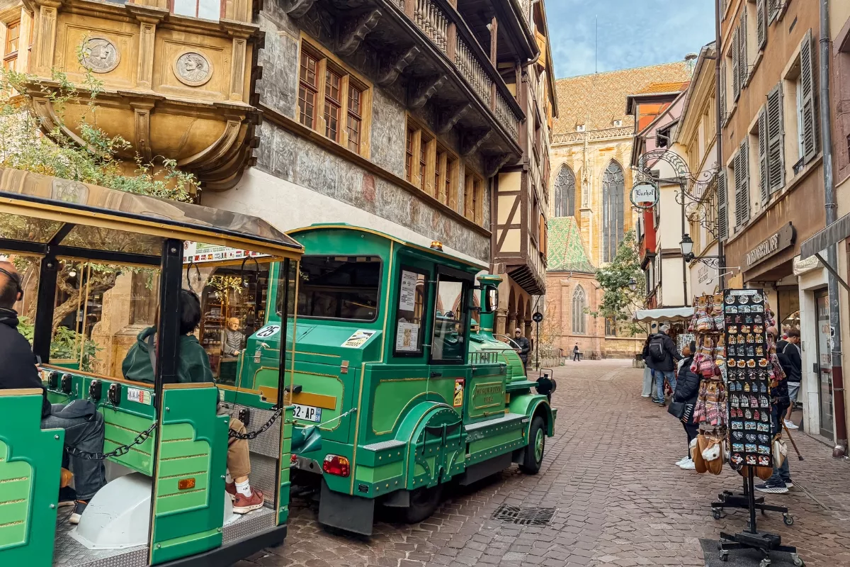 Trenecito turístico en Colmar