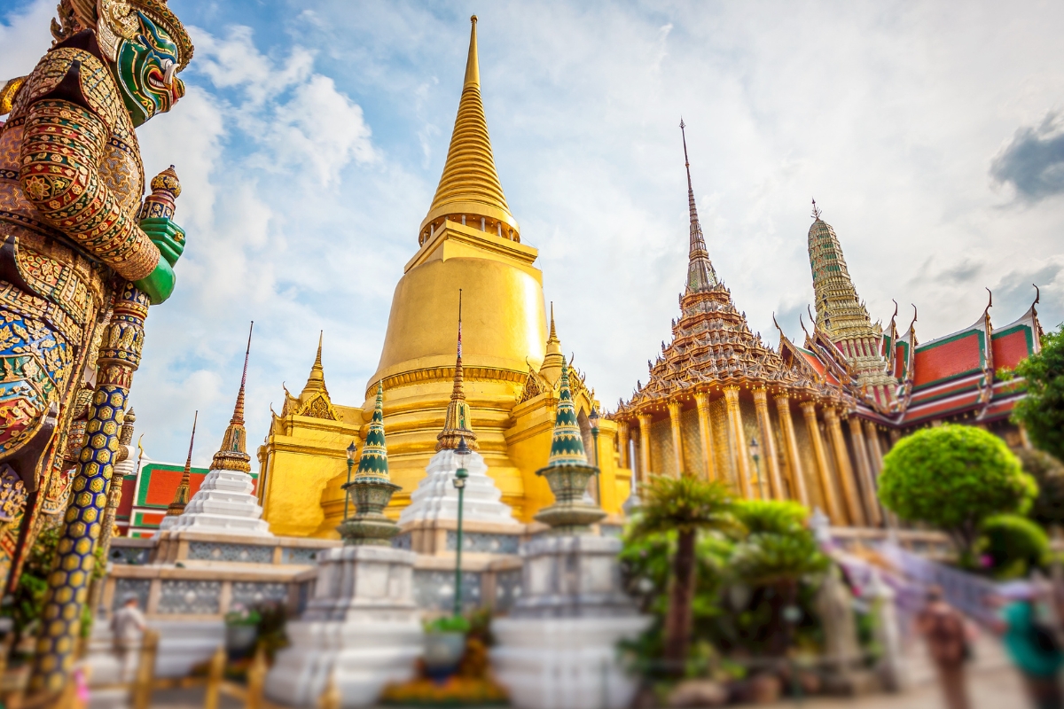 Wat Phra Kaew - památky v Bangkoku