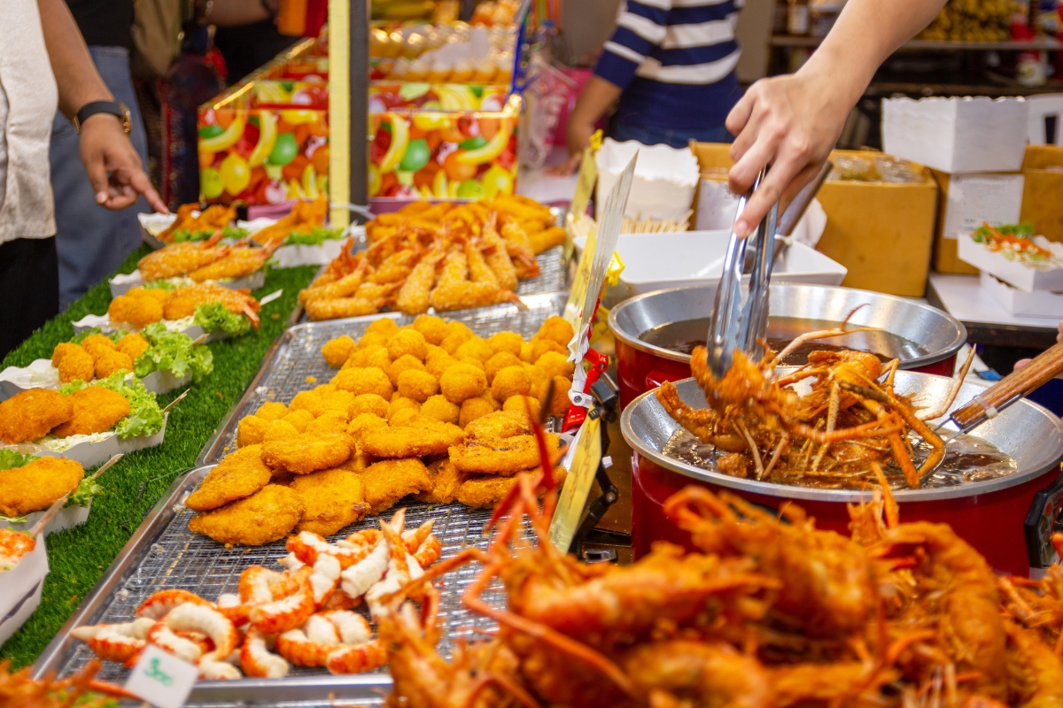 Street Food v Bangkoku