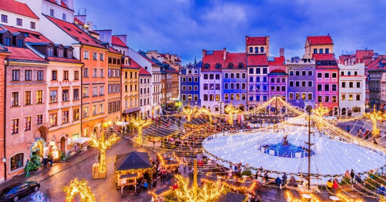 Nejlepší vánoční trhy Polsko