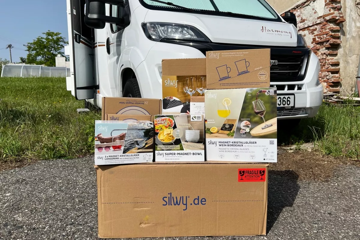 Recenze: Magnetické nádobí Silwy do campervanů a obytňáků + 10% sleva 1 Balení Silwy