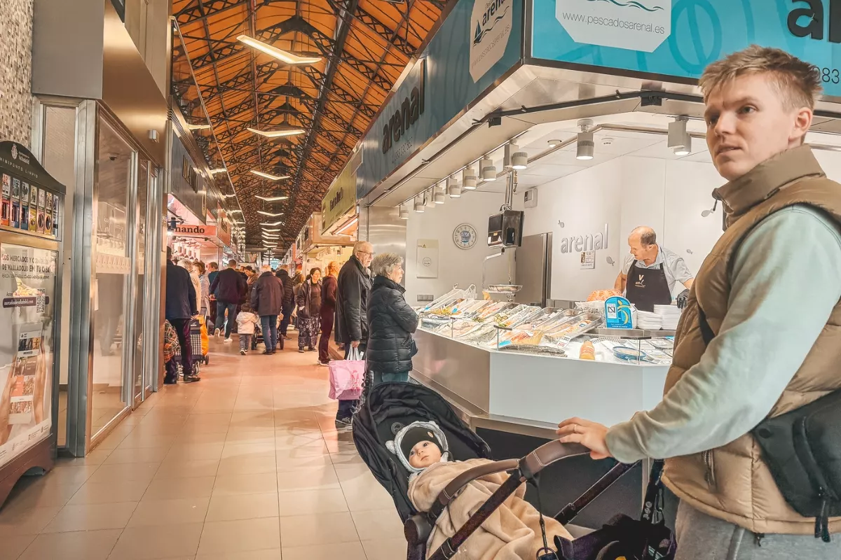 Valladolid, Španielsko: 11 tipov, čo vidieť a robiť 6 Mercado del Val