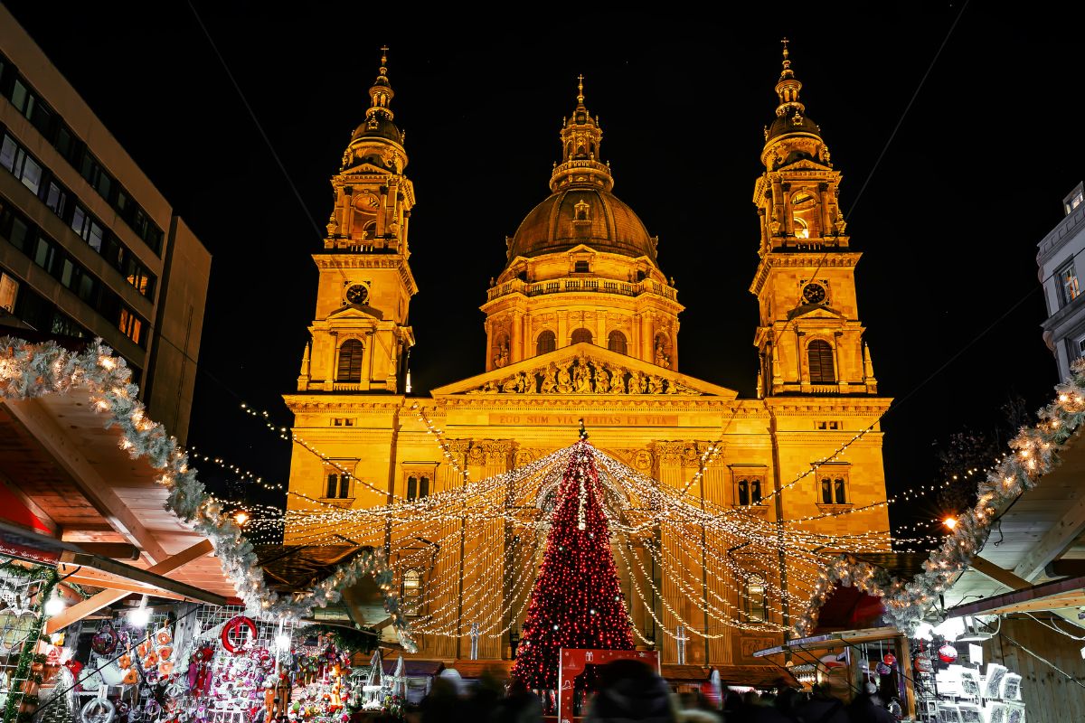 Vánoční trhy Budapešť