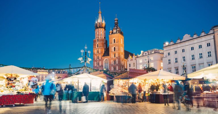 Vánoční trhy: Krakow