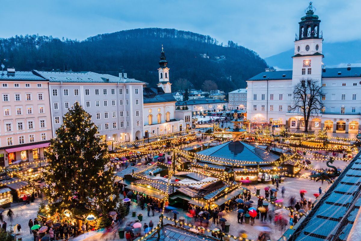 Vánoční trhy Salzburg