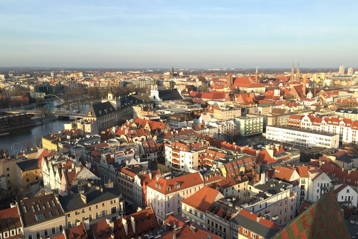 Wrocław, Polska: 31 wskazówek, co zobaczyć we Wrocławiu 15 Widok na Wroclaw